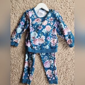 Posh Peanut Floral Jogger Set